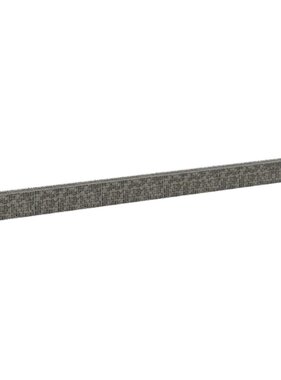 VidaXL Schanskorfmuur met deksels 900x30x50 cm gegalvaniseerd staal