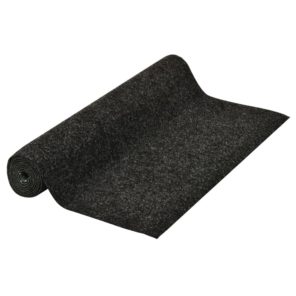 VidaXL Kunstgras met noppen 2x1,33 m antraciet