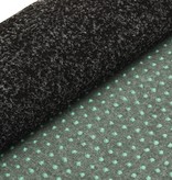 VidaXL Kunstgras met noppen 2x1,33 m antraciet