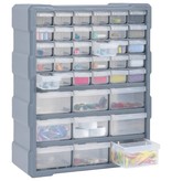 vidaXL Organiser met 39 lades 38x16x47 cm