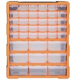 vidaXL Organiser met 39 lades 38x16x47 cm