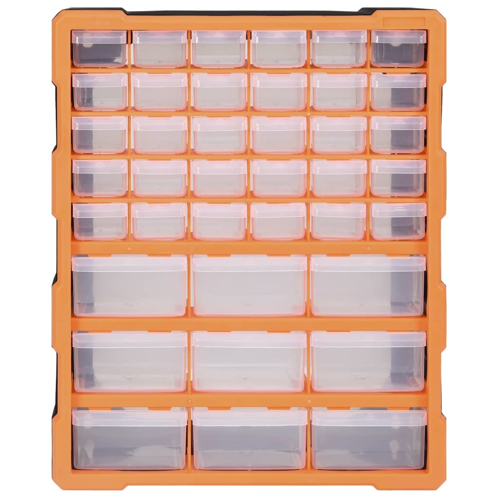 vidaXL Organiser met 39 lades 38x16x47 cm