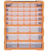 vidaXL Organiser met 39 lades 38x16x47 cm