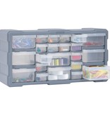 vidaXL Organiser met 22 lades 49x16x25,5 cm