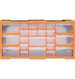 VidaXL Organiser met 22 lades 49x16x25,5 cm
