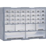 vidaXL Organiser met 40 lades 52x16x37,5 cm