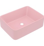 VidaXL Wastafel 41x30x12 cm keramiek matroze