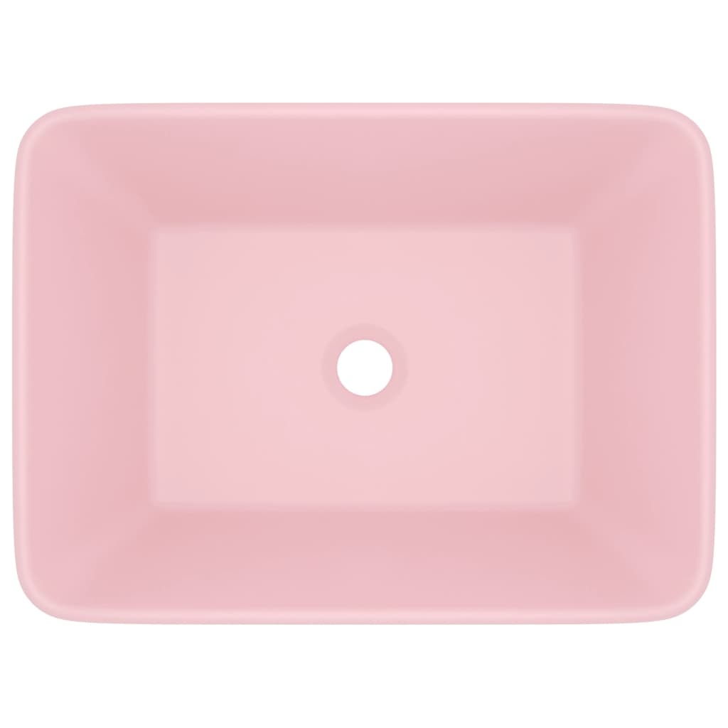 VidaXL Wastafel 41x30x12 cm keramiek matroze