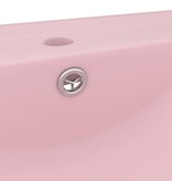 VidaXL Wastafel met kraangat 60x46 cm keramiek matroze
