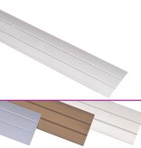 VidaXL Vloerprofielen 5 st 134 cm aluminium goudkleurig