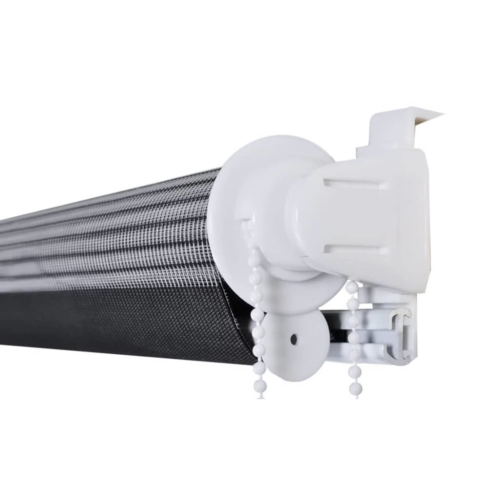 VidaXL Duo rolgordijn 120 x 175 cm koffiebruin