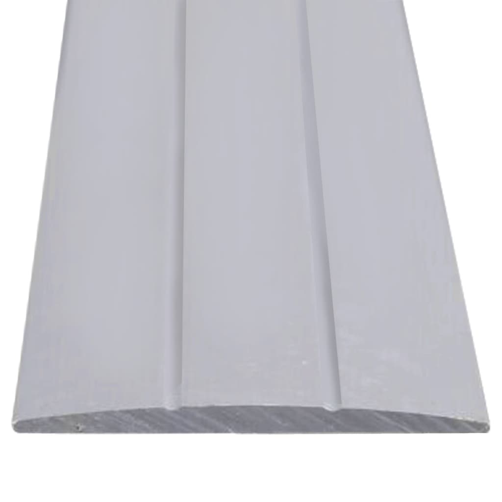 VidaXL Vloerprofielen 5 st 134 cm aluminium zilverkleurig