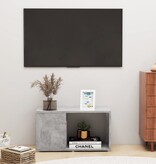 vidaXL Tv-meubel 60x24x32 cm spaanplaat betongrijs