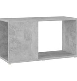 vidaXL Tv-meubel 60x24x32 cm spaanplaat betongrijs