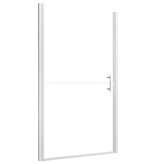 VidaXL Douchedeur mat 81x195 cm gehard glas