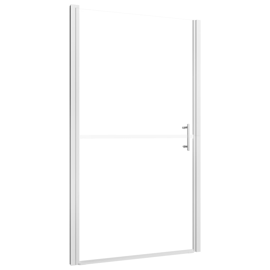 VidaXL Douchedeur mat 81x195 cm gehard glas
