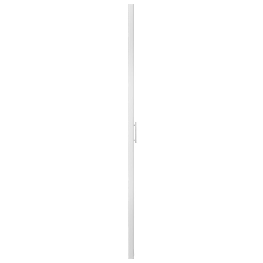VidaXL Douchedeur mat 81x195 cm gehard glas
