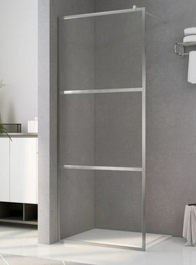 VidaXL Inloopdouchewand transparant 90x195 cm ESG-glas
