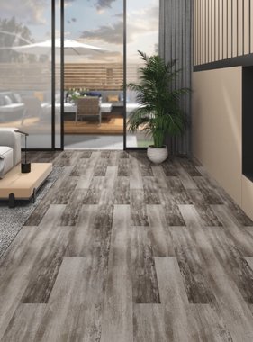 VidaXL Vloerplanken 5,26 m² 2 mm PVC mat houtbruin