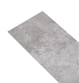 VidaXL Vloerplanken 5,26 m² 2 mm PVC aardegrijs