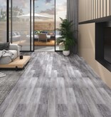 VidaXL Vloerplanken zelfklevend 5,02 m² 2 mm PVC mat houtgrijs