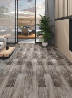 VidaXL Vloerplanken zelfklevend 5,02 m² 2 mm PVC mat houtbruin