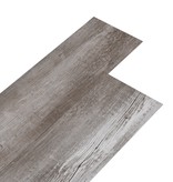 VidaXL Vloerplanken zelfklevend 5,02 m² 2 mm PVC mat houtbruin