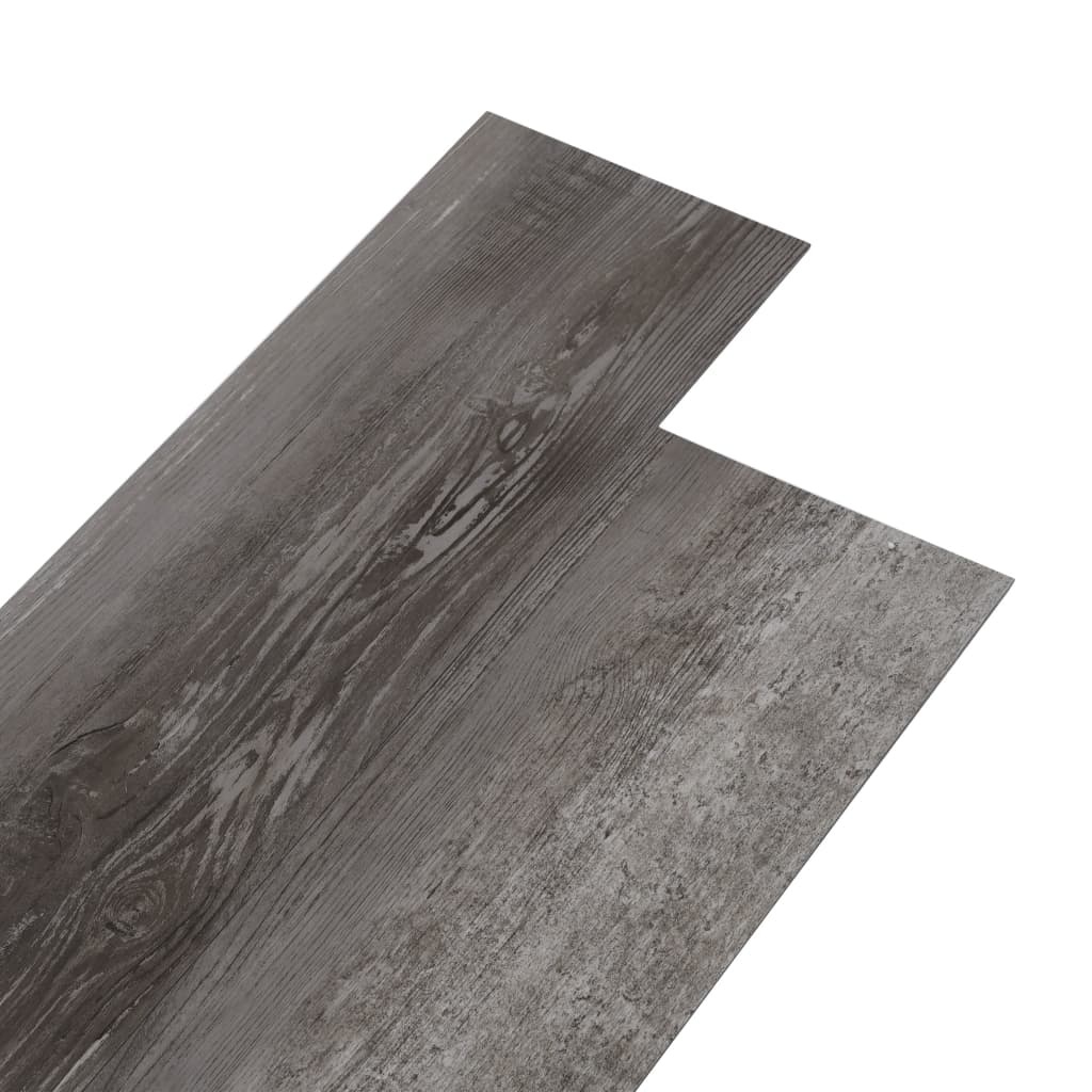 VidaXL Vloerplanken 4,46 m² 3 mm PVC gestreept houtkleurig