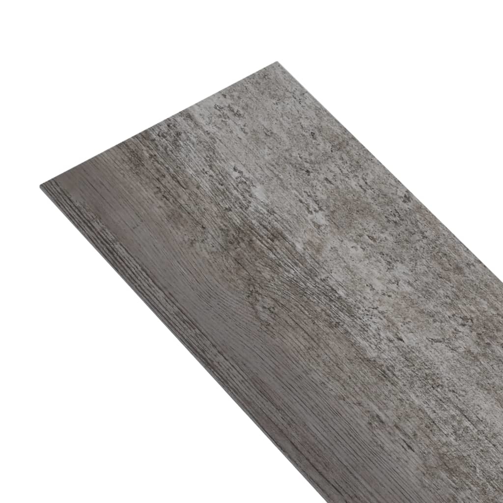 VidaXL Vloerplanken 4,46 m² 3 mm PVC gestreept houtkleurig
