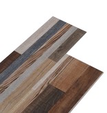 VidaXL Vloerplanken zelfklevend 4,46 m² 3 mm PVC meerkleurig