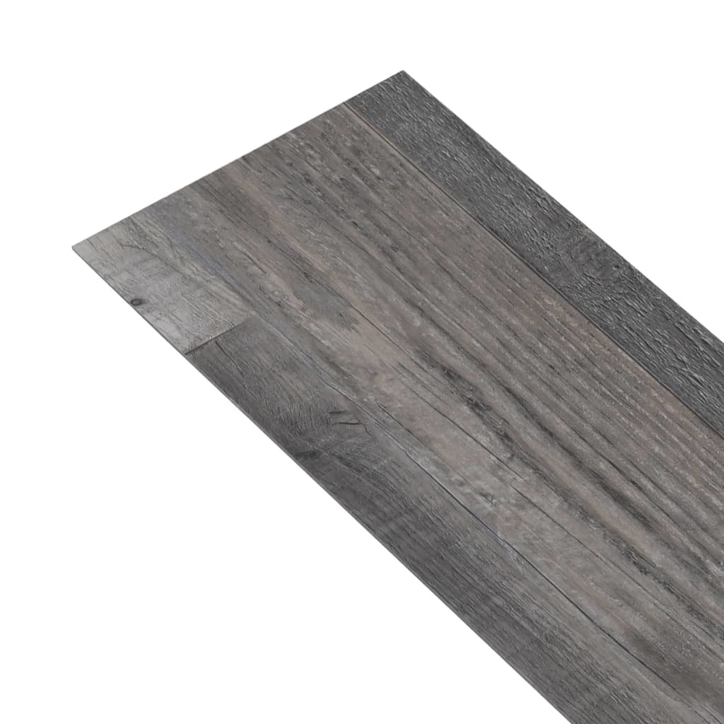 VidaXL Vloerplanken zelfklevend 4,46 m² 3 mm PVC industrieel houtkleur