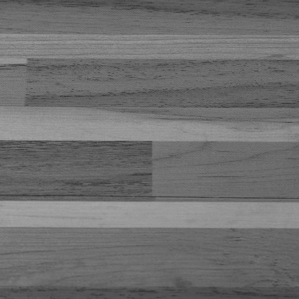 VidaXL Vloerplanken zelfklevend 4,46 m² 3 mm PVC gestreept grijs