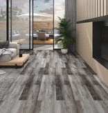 VidaXL Vloerplanken 5,26 m² 2 mm PVC gestreept houtkleurig