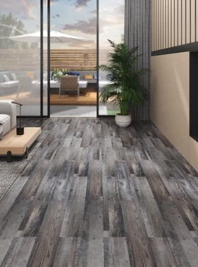 VidaXL Vloerplanken 5,26 m² 2 mm PVC industrieel houtkleurig