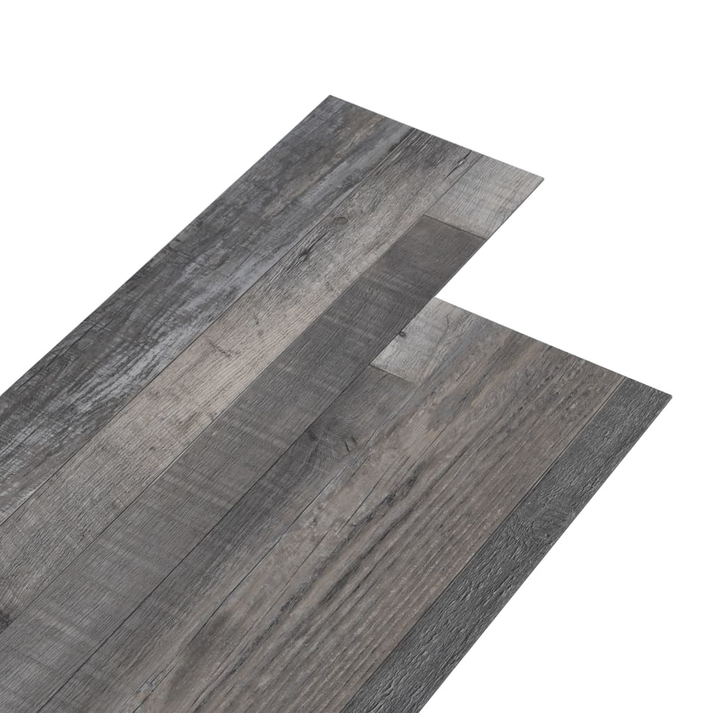 VidaXL Vloerplanken zelfklevend 5,02 m² 2 mm PVC industrieel houtkleur