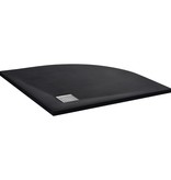 VidaXL Douchebak 90x90 cm SMC zwart