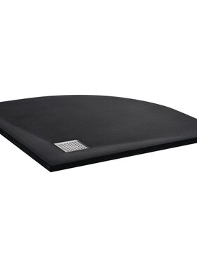 VidaXL Douchebak 90x90 cm SMC zwart