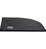 VidaXL Douchebak 90x90 cm SMC zwart
