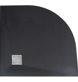 VidaXL Douchebak 90x90 cm SMC zwart