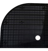 VidaXL Douchebak 90x90 cm SMC zwart