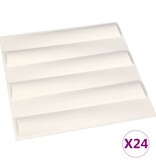 VidaXL 24 st Wandpanelen 3D 6 m² 0,5x0,5 m