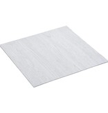 VidaXL Vloerplanken zelfklevend 5,11 m² PVC wit