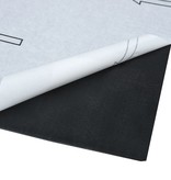 VidaXL Vloerplanken zelfklevend 5,11 m² PVC zwart marmer