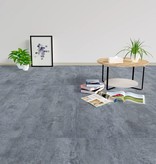 VidaXL Vloerplanken zelfklevend 5,11 m² PVC marmerpatroon grijs