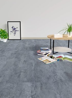 VidaXL Vloerplanken zelfklevend 5,11 m² PVC marmerpatroon grijs