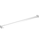 VidaXL Stabilisatiestang voor badwand 57,5 cm roestvrij staal
