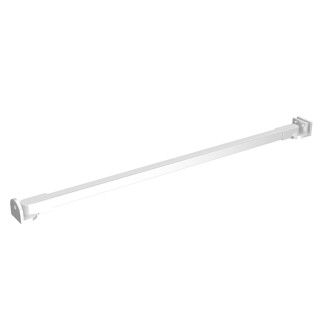 VidaXL Stabilisatiestang voor badwand 57,5 cm roestvrij staal