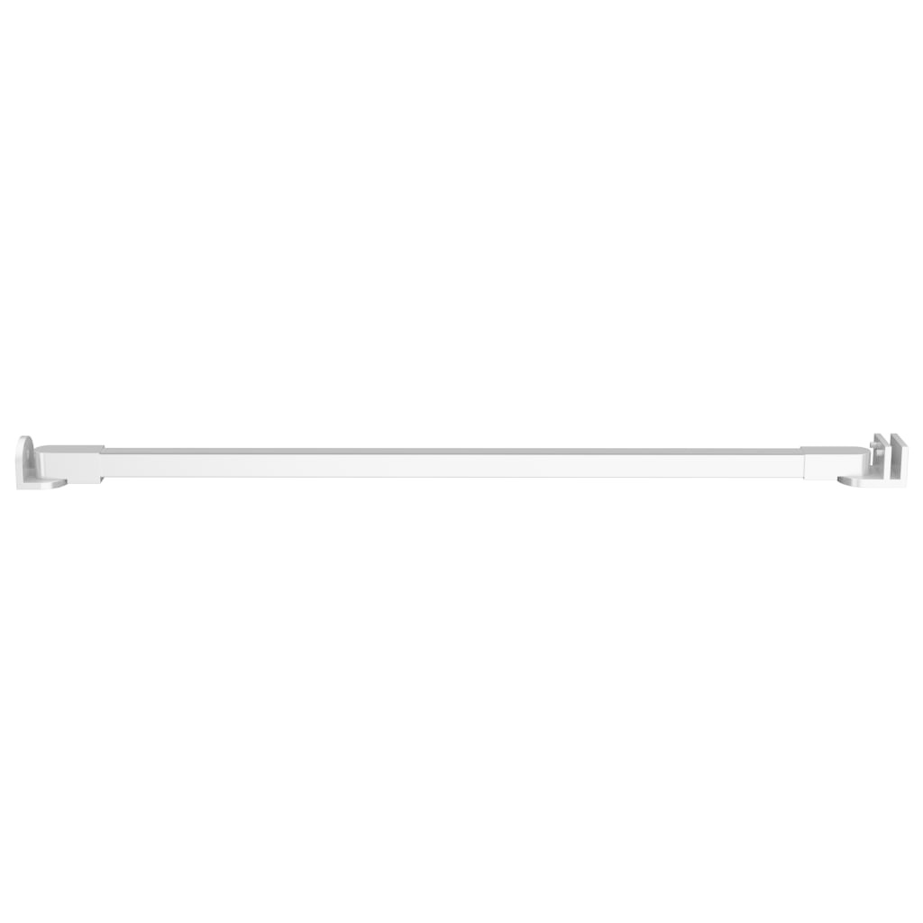 VidaXL Stabilisatiestang voor badwand 57,5 cm roestvrij staal