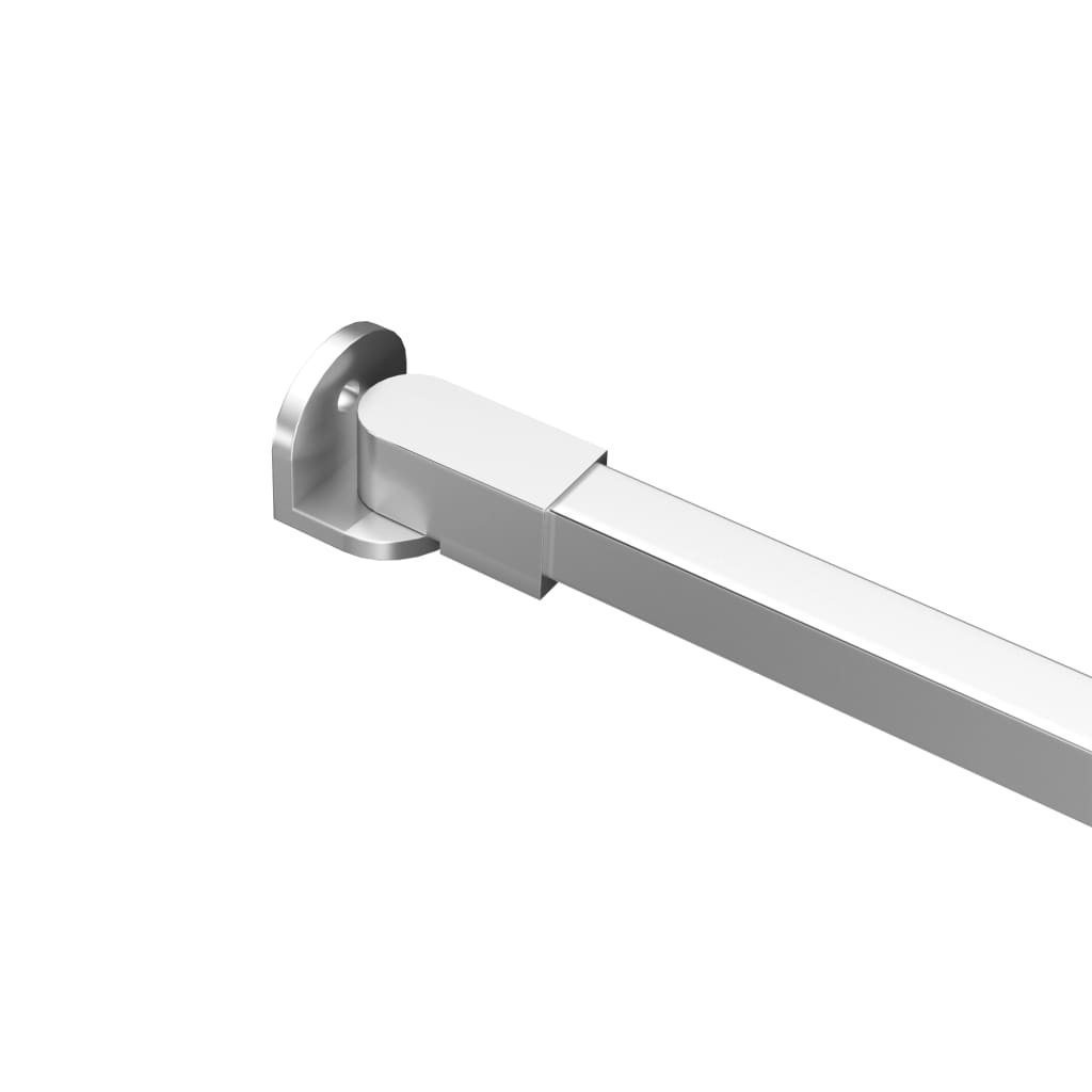 VidaXL Stabilisatiestang voor badwand 57,5 cm roestvrij staal