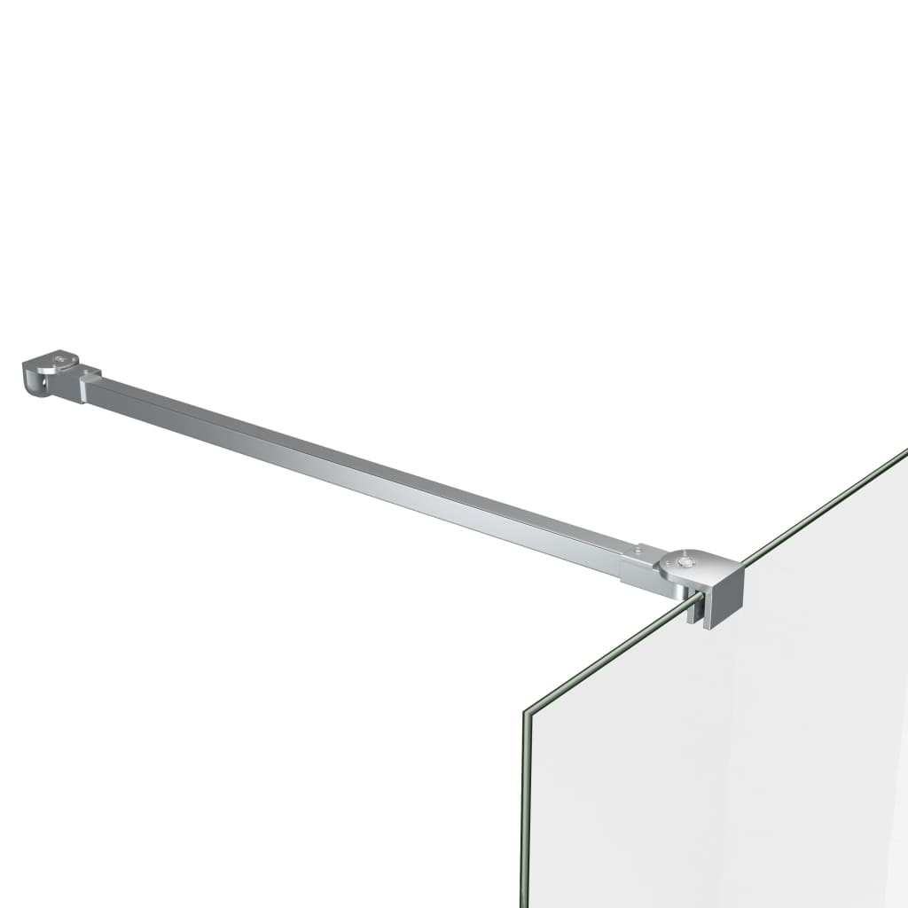 VidaXL Stabilisatiestang voor badwand 57,5 cm roestvrij staal